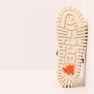 Zapatos 1515 NAPPA CREAM-BLACK/BRIGHTON color Cream-black