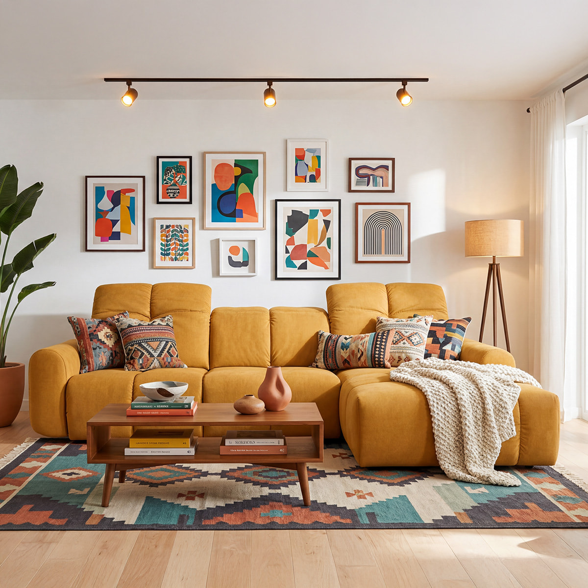 Canapé Tissu Convertible Angle gauche Anacapri - 3 Places