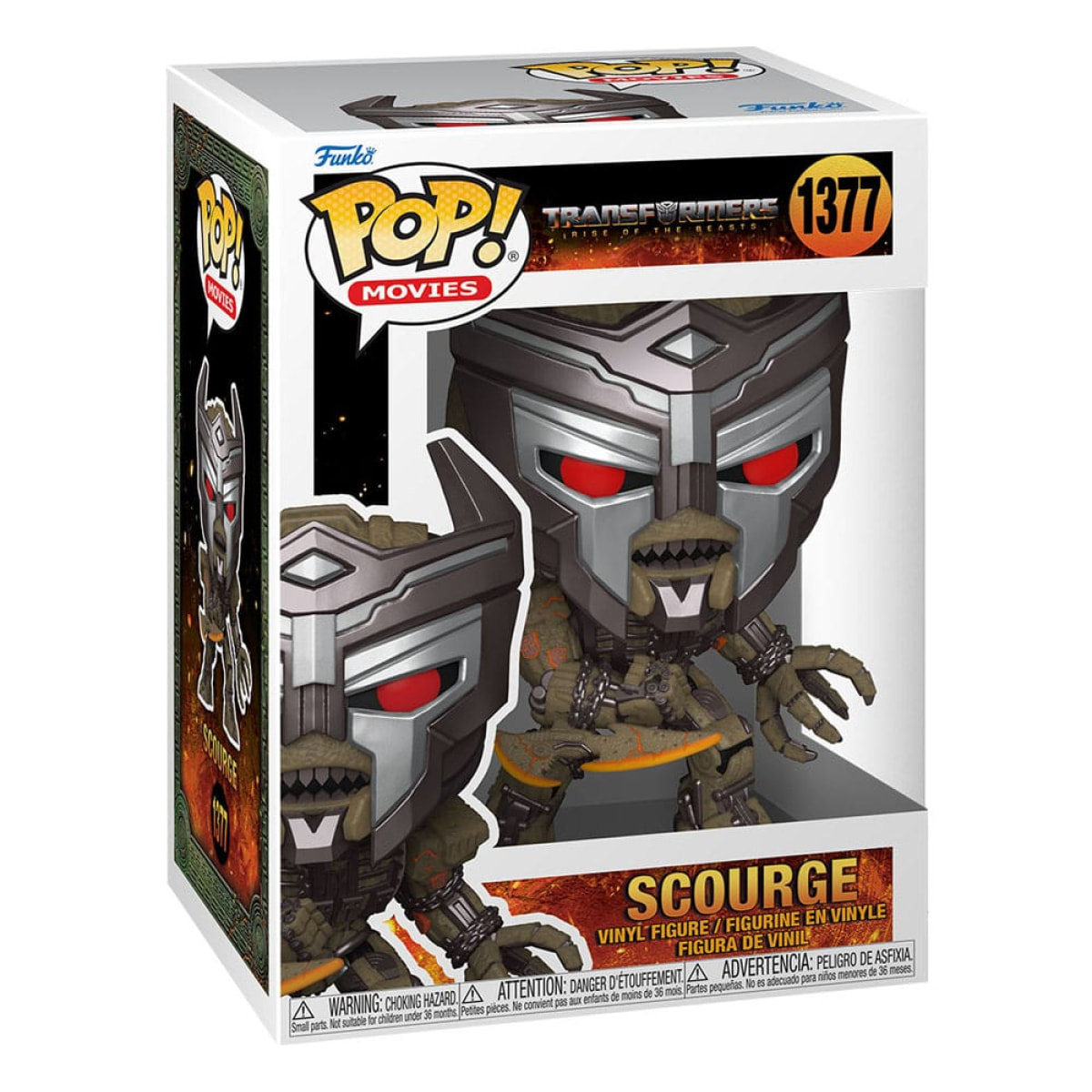 Transformers: L'Ascesa delle Bestie Funko Pop Vinile Figura Scourge 9 Cm