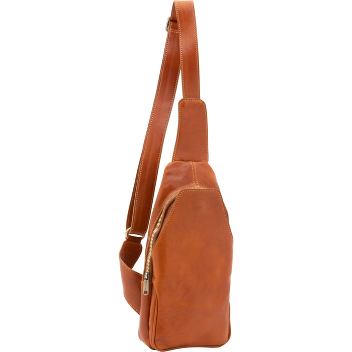 Marsupio da uomo in vera pelle - Modello Rhys Elite - 33.0 x 17.0 x 7.0 cm