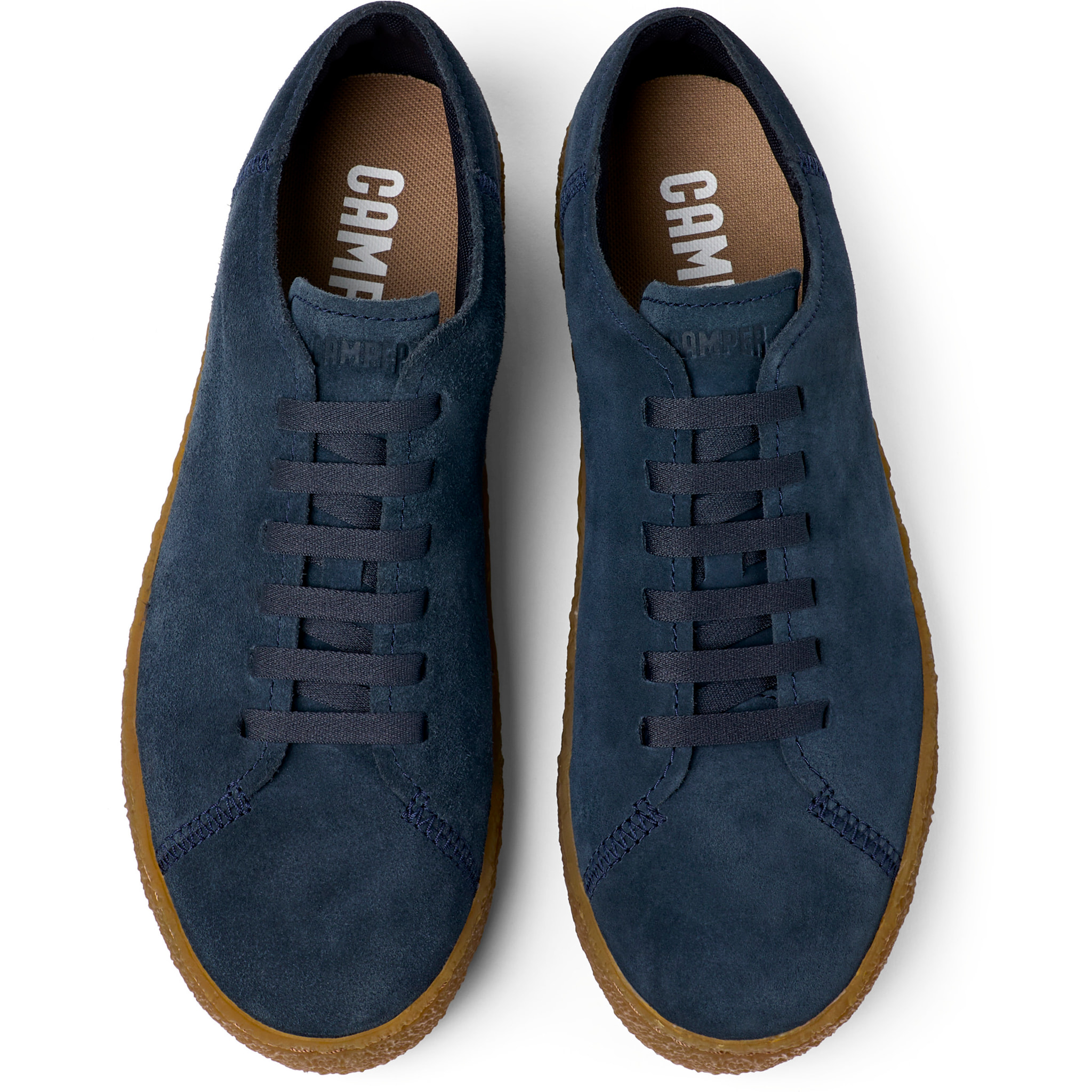 Zapatillas - CAMPER Peu Terreno - Azul - Piel de ante