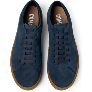 Zapatillas - CAMPER Peu Terreno - Azul - Piel de ante