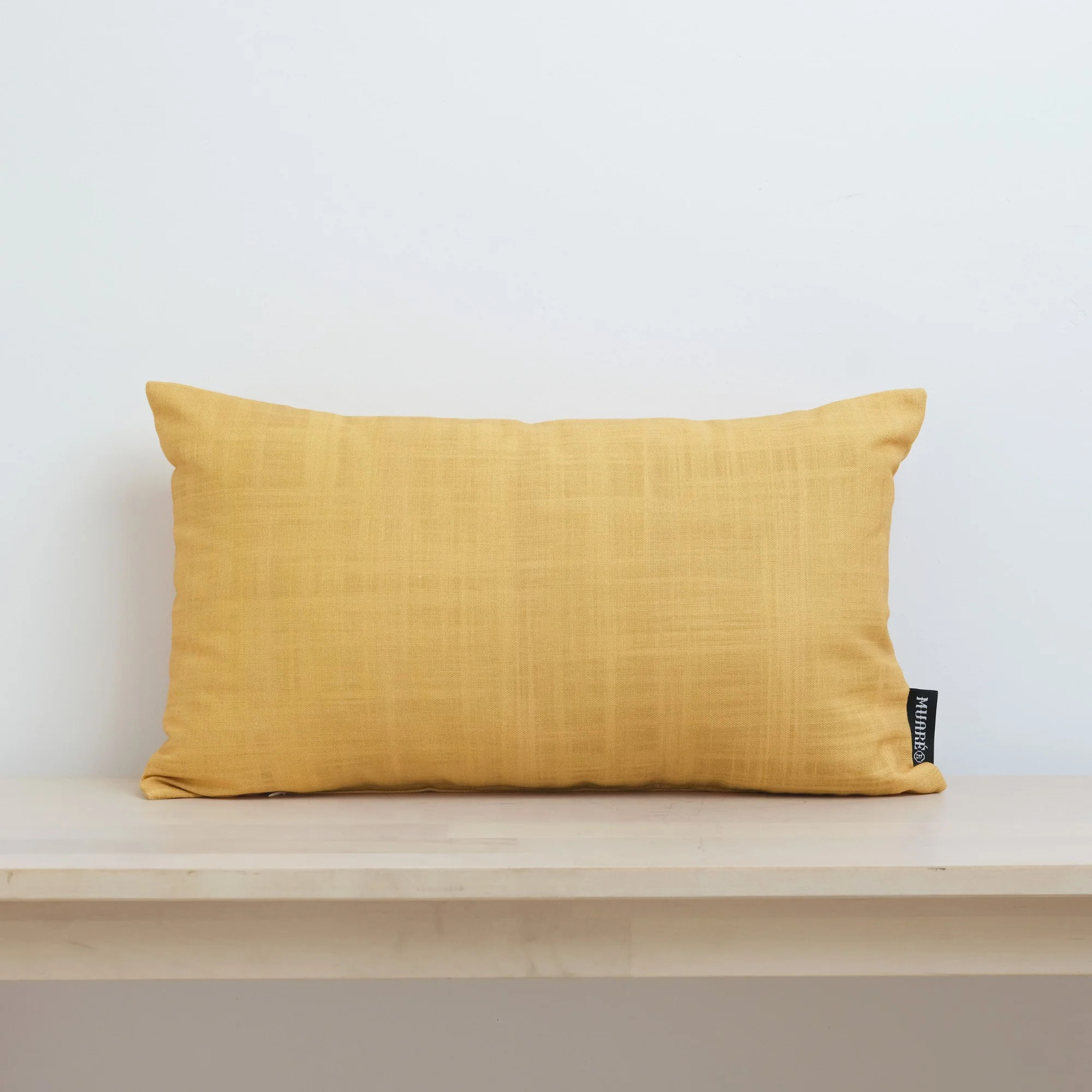 Housse de coussin Lesa 125 2 - Moutarde 30x50 cm 100% coton