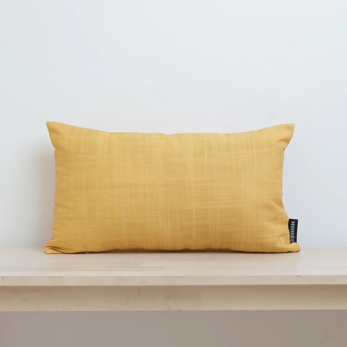 Housse de coussin Lesa 125 2 - Moutarde 30x50 cm 100% coton