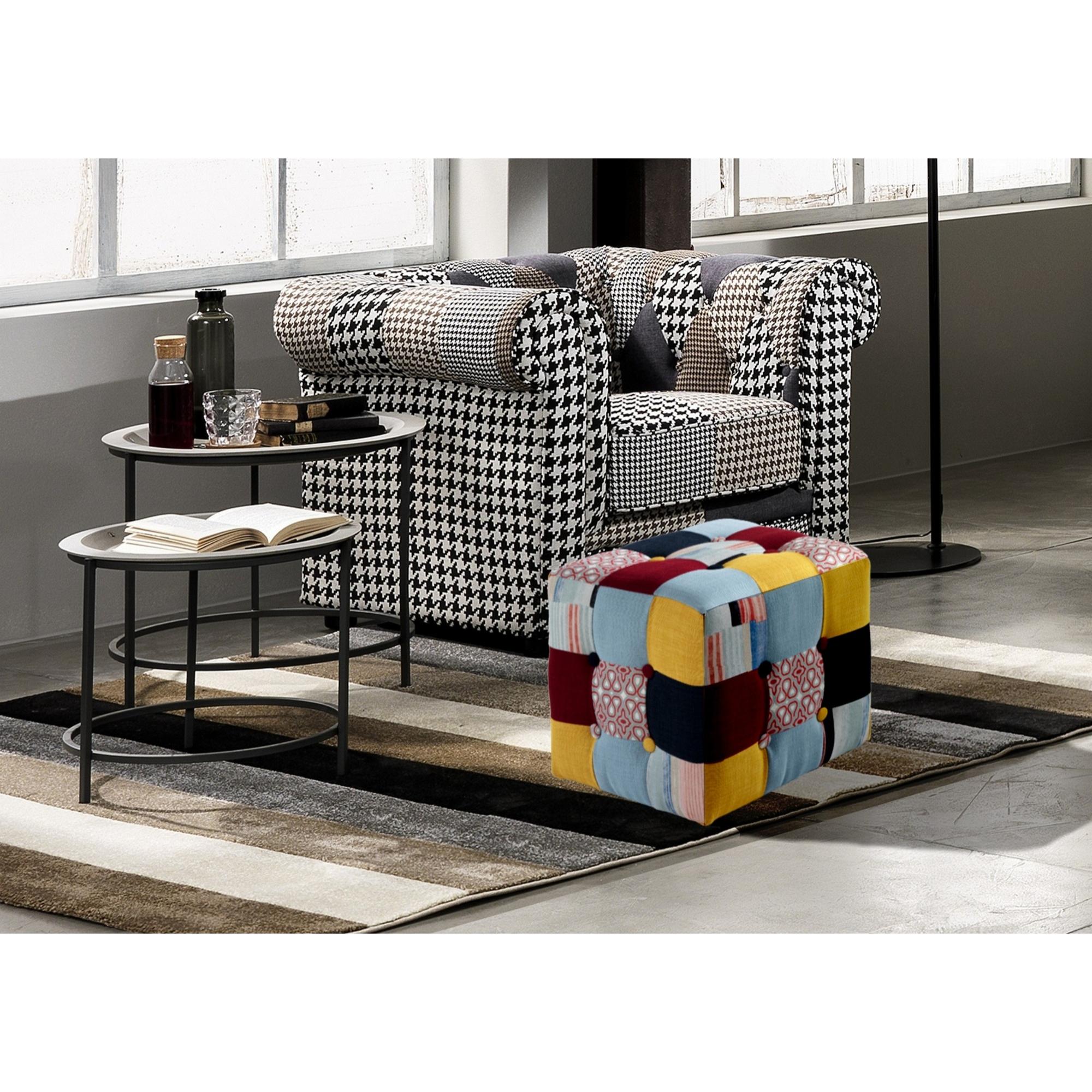 Tomasucci pouf ''KALEIDOS'' multicolore