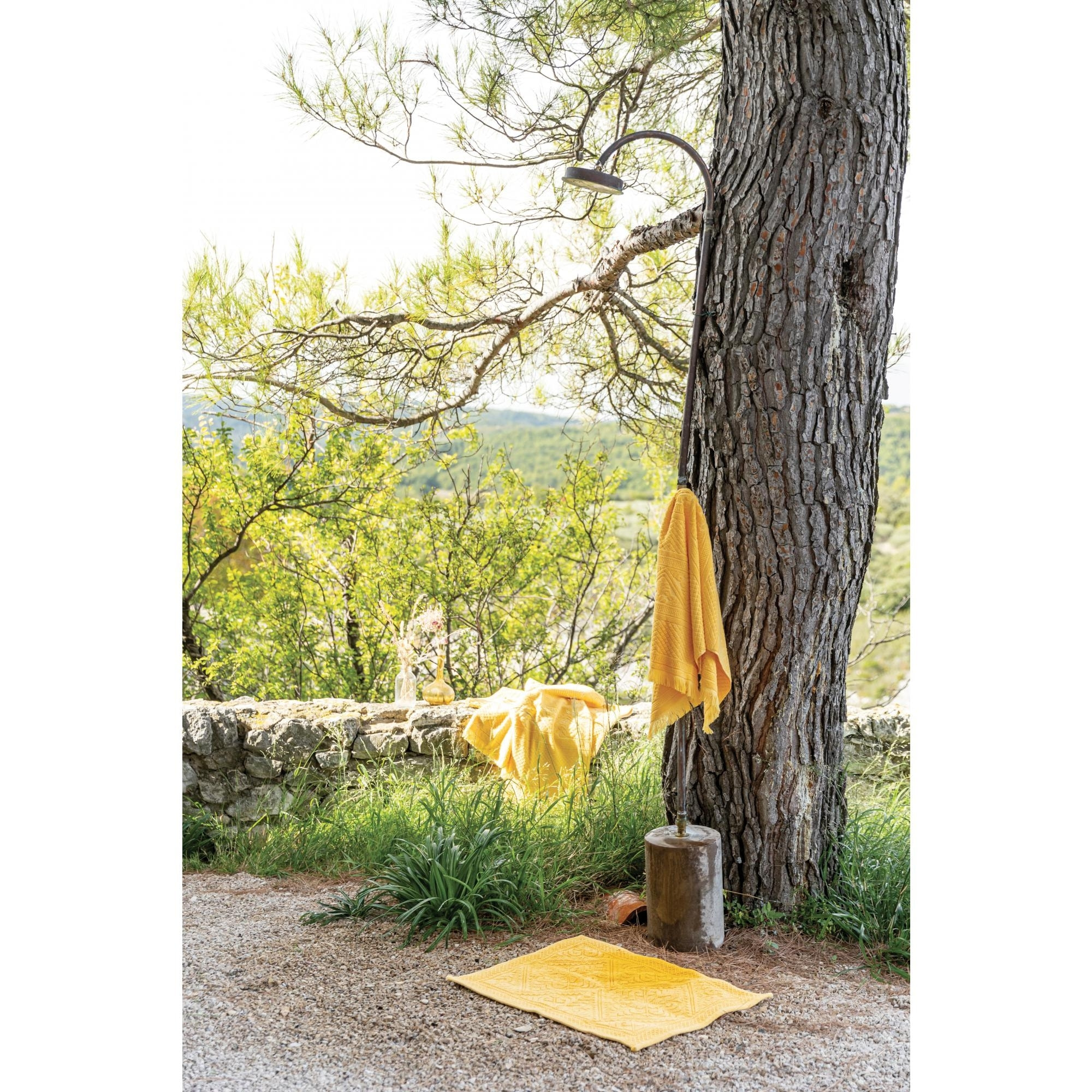 Serviette de toilette uni Zoe