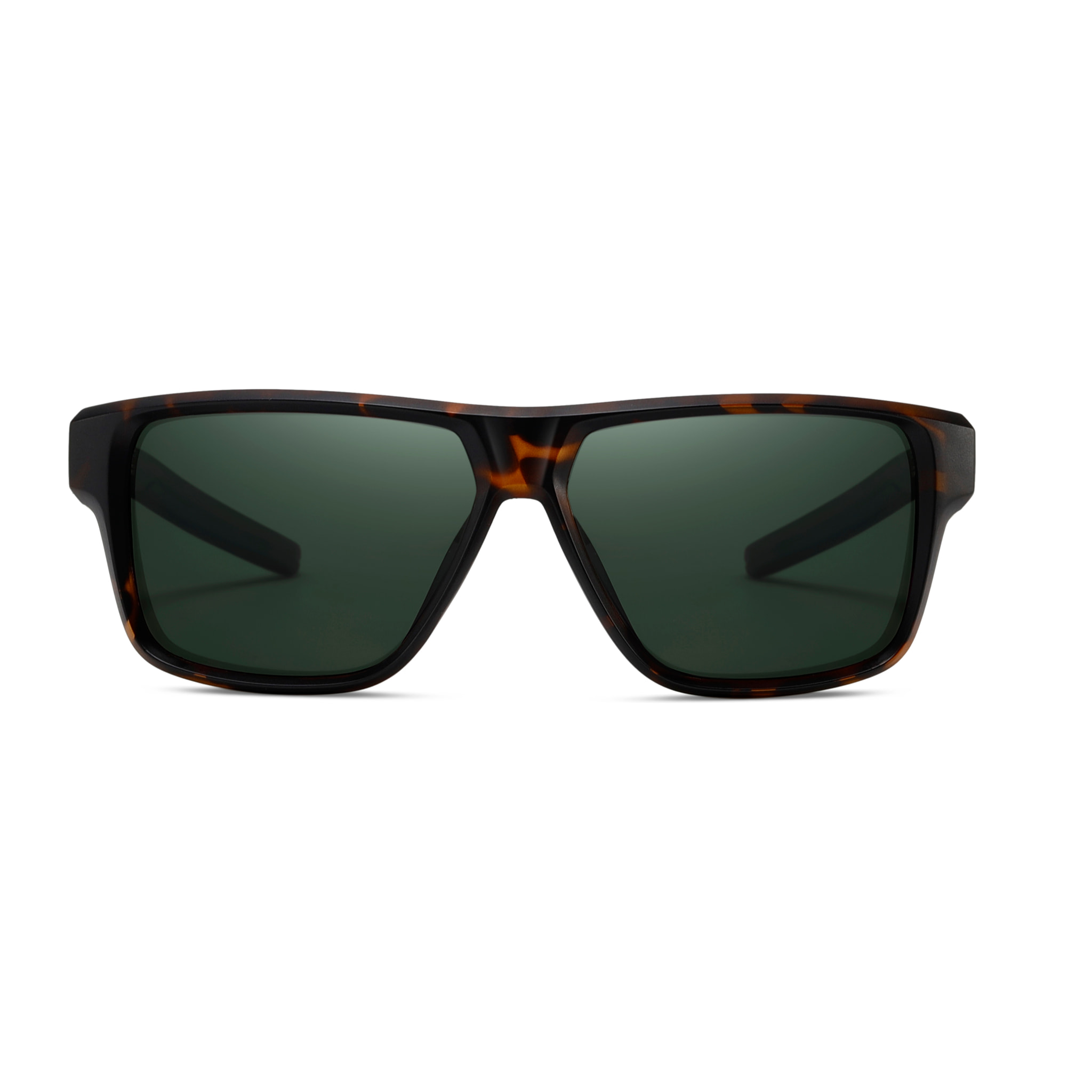 Gafas PALOALTO modelo SNOW en color Montura mate de carey con lentes polarizadas G15 verdes.