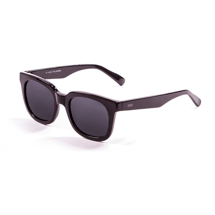 Gafas de sol OCEAN SAN CLEMENTE - Negro brillante / Ahumada