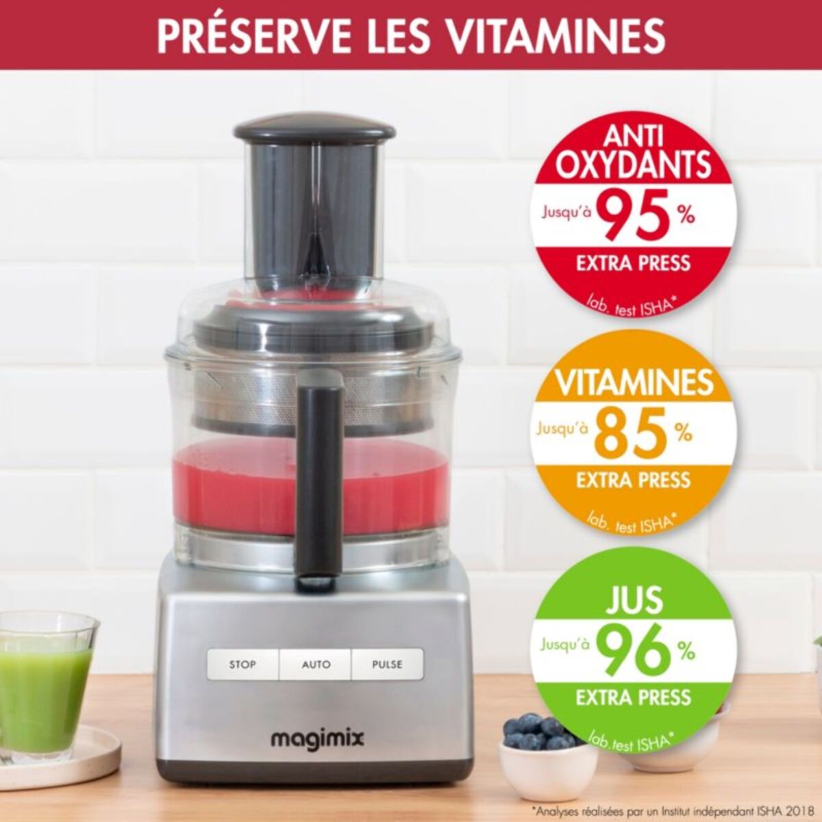 Extracteur de jus MAGIMIX 17555 Extra Press XL