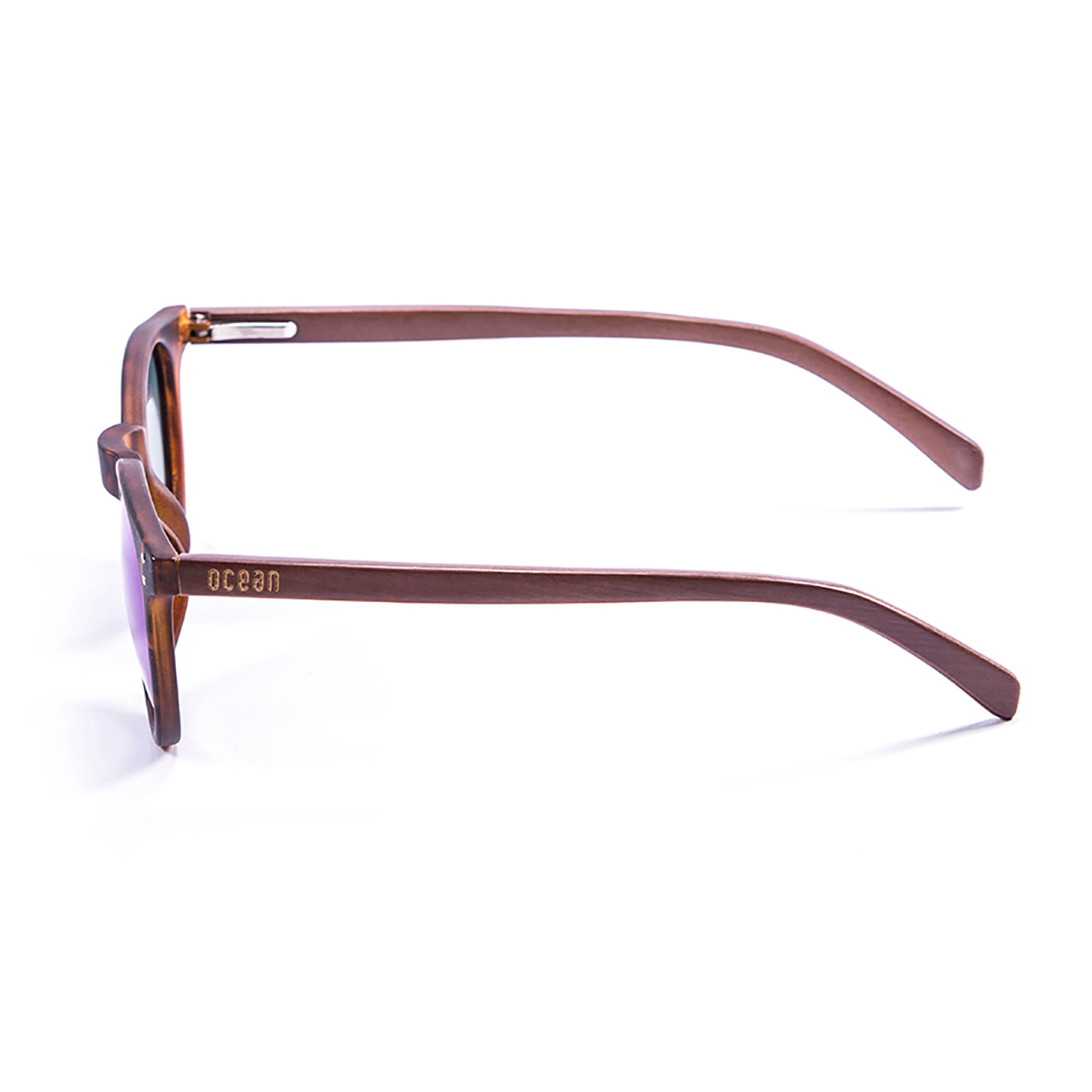 GAFAS DE SOL OCEAN LIZARD WOOD de color Marron