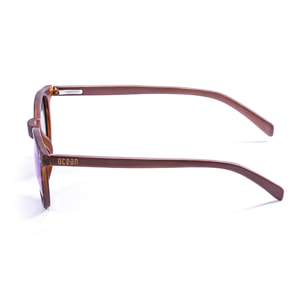 GAFAS DE SOL OCEAN LIZARD WOOD de color Marron