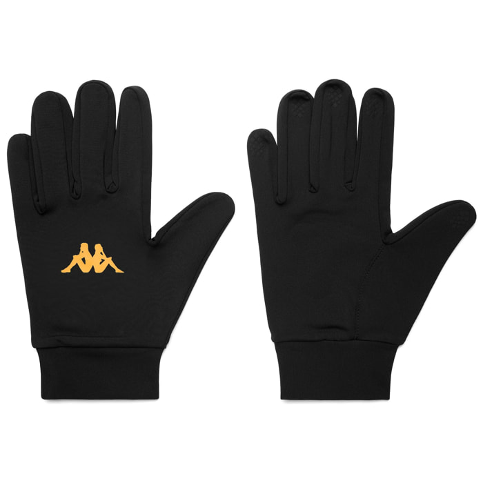 Guanti Kappa Uomo Donna Aves 7 Fiorentina Nero