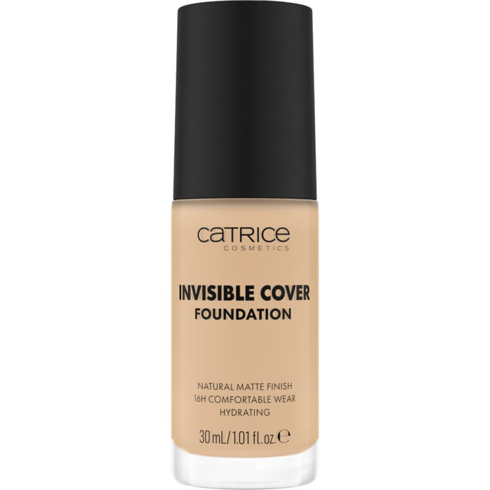 Invisible Cover Foundation - Fond de Teint Couvrant Invisible Fini Mat 30ml