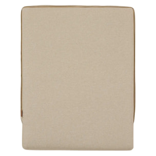 Canapé de jardin Allure 3 places beige acajou