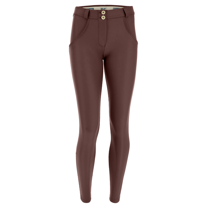 Pantaloni push up WR.UP® superskinny similpelle ecologica