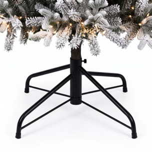 Scintilla - Albero di Natale con 3200 luci LED in PE e PVC Ø111x210 cm 1485 Punte
