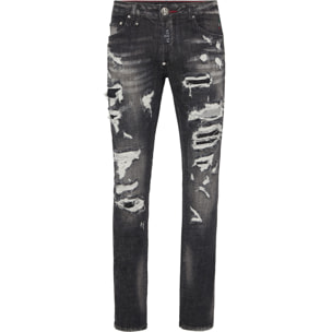 PHILIPP PLEIN Jeans Straight Cut HEXAGON
