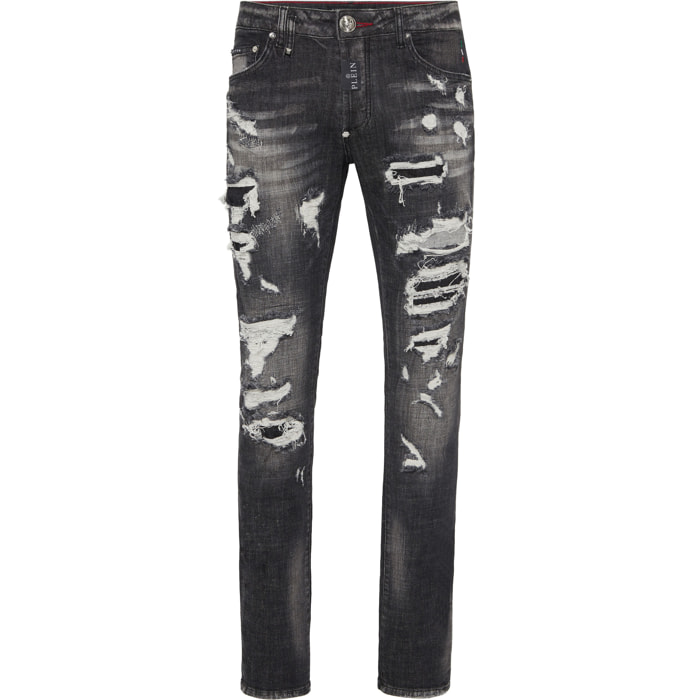 PHILIPP PLEIN Jeans Straight Cut HEXAGON
