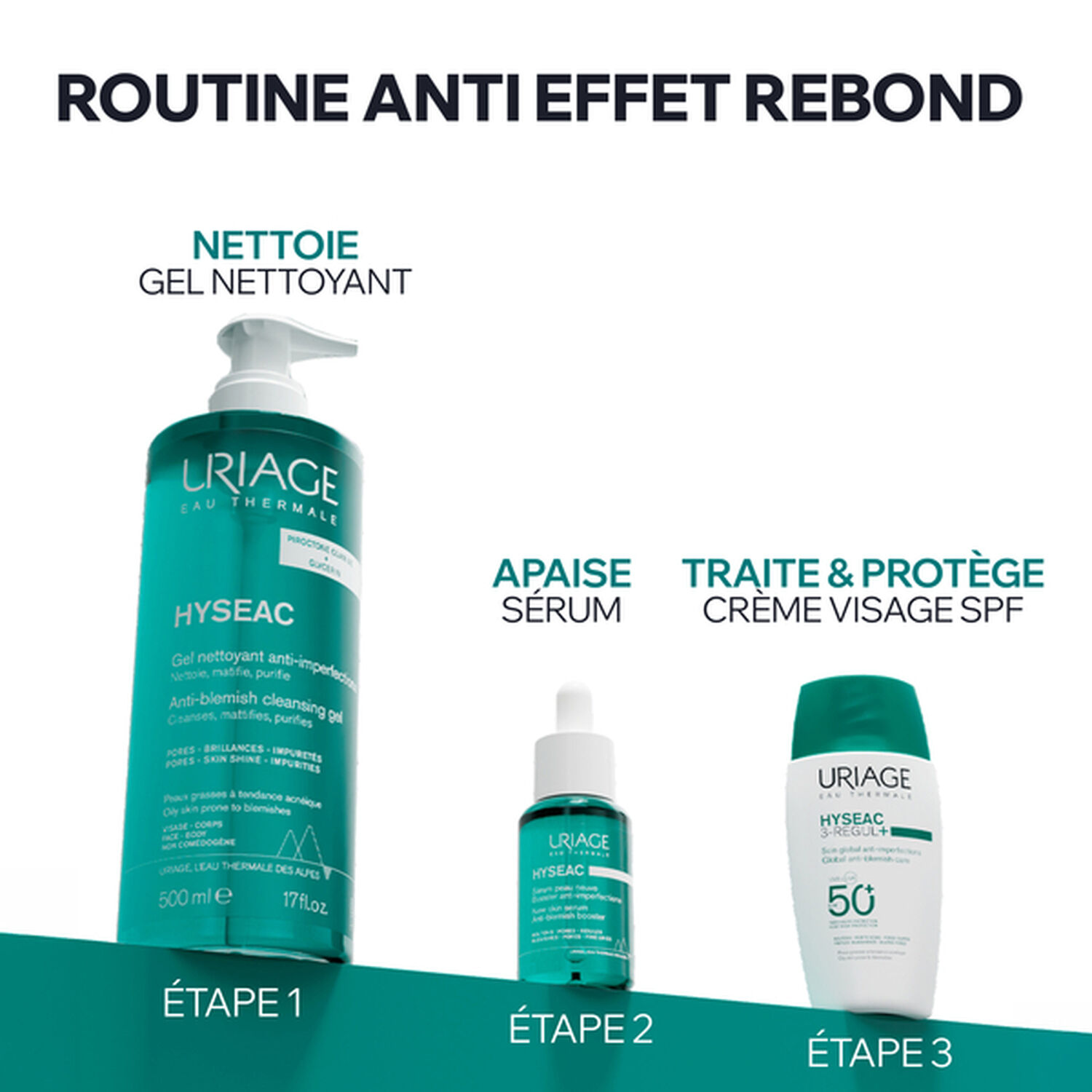 Hyseac 3-Regul+ SPF50+ - Soin Global Anti-Imperfections