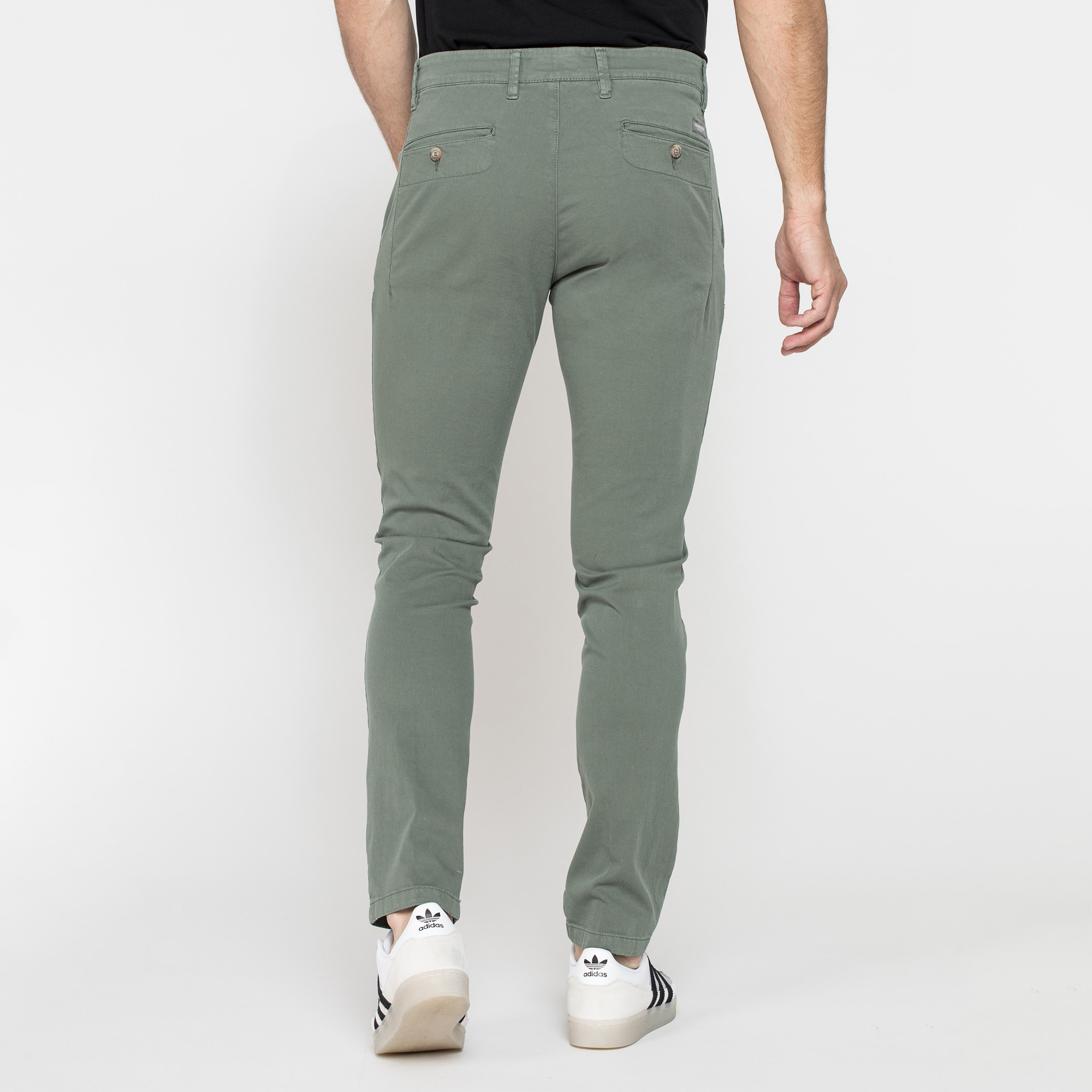 PANTALONE CHINO MOD. 617 IN GABARDINA ELASTICIZZATA