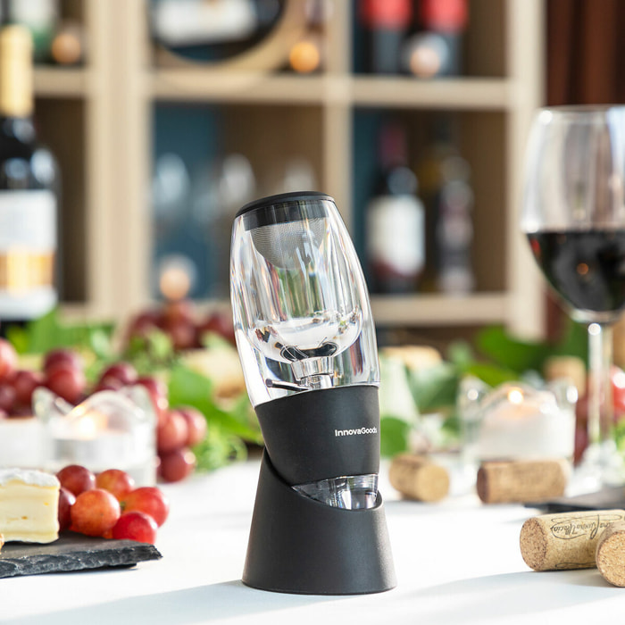 Aeratore per Vino con Filtro, Supporto e Custodia Wineir InnovaGoods