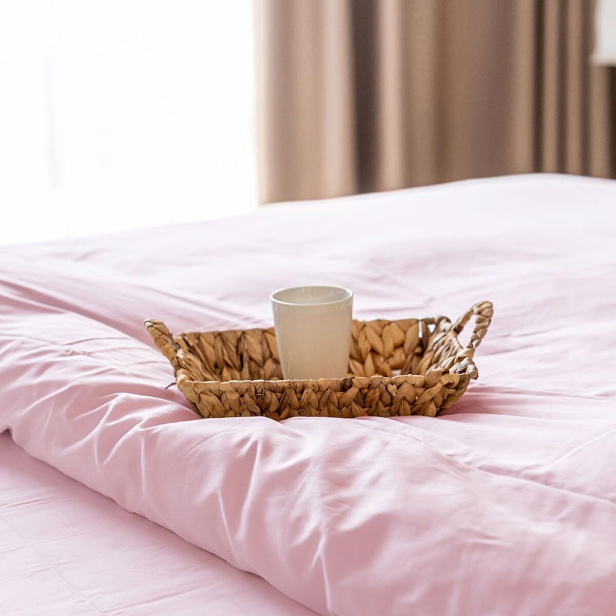Intrecci Home Lenzuolo con Angoli, Lenzuolo Sotto in Raso di Puro Cotone Satin,Made in Italy, Morbidezza Suprema, Elegante e Confortevole, Tinta Unita