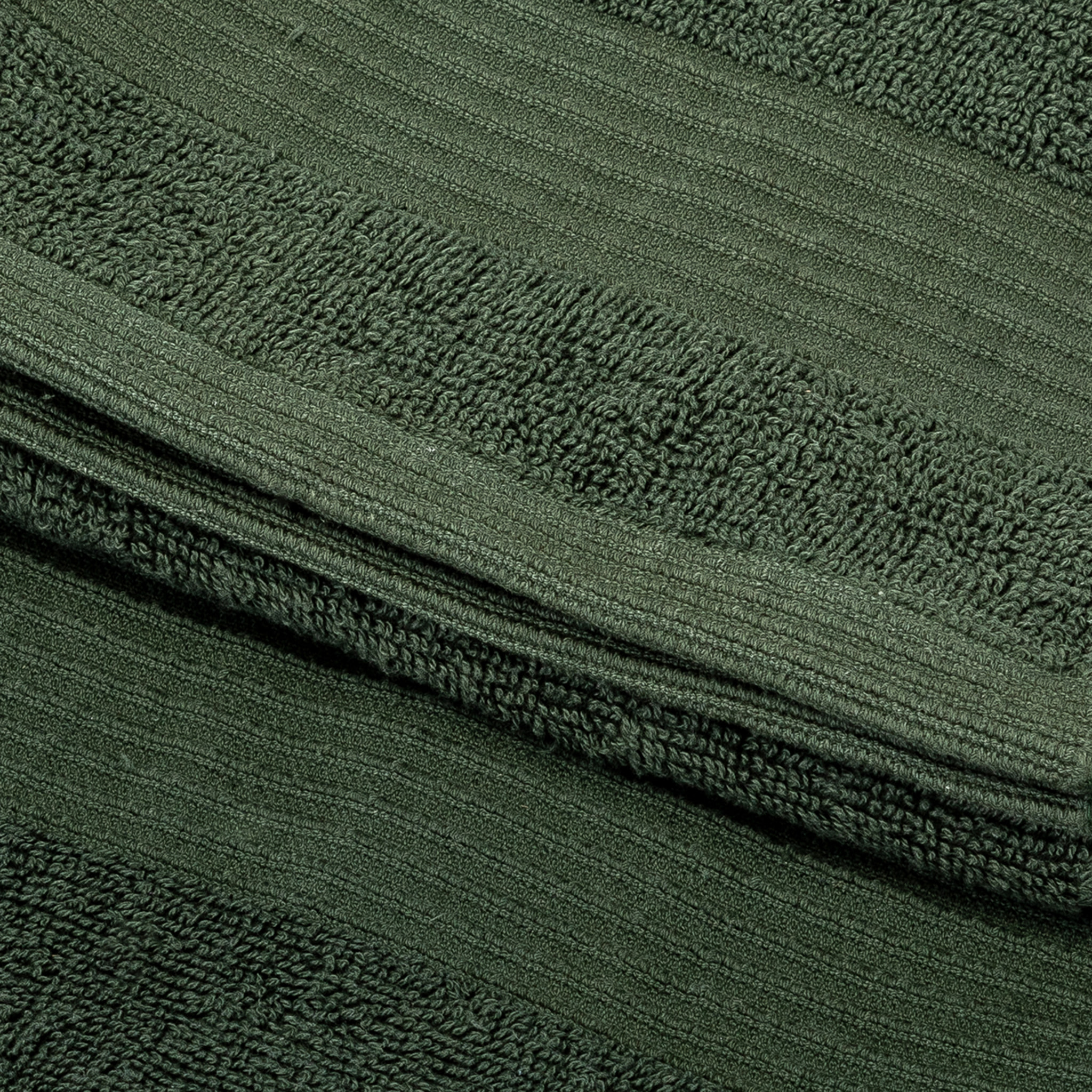 UNO CASA DESIGN Coppia Asciugamano + Ospite Julia in Spugna di Puro Cotone 500 gr/mq