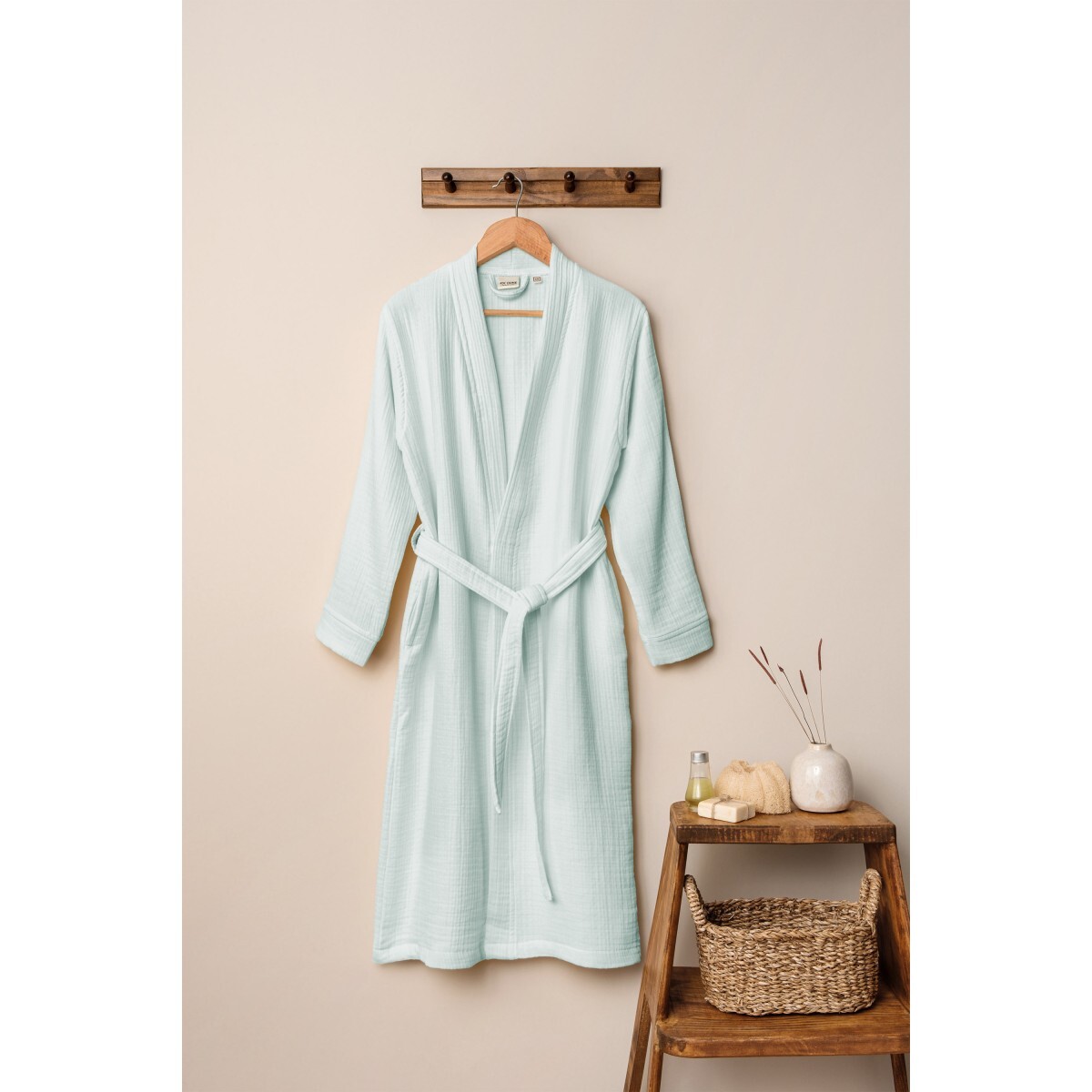 Peignoir gaze de coton