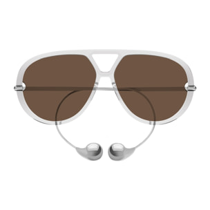 Gafas de Sol Bottega Veneta BV1273S-009 de Acetato Mujer 63 mm