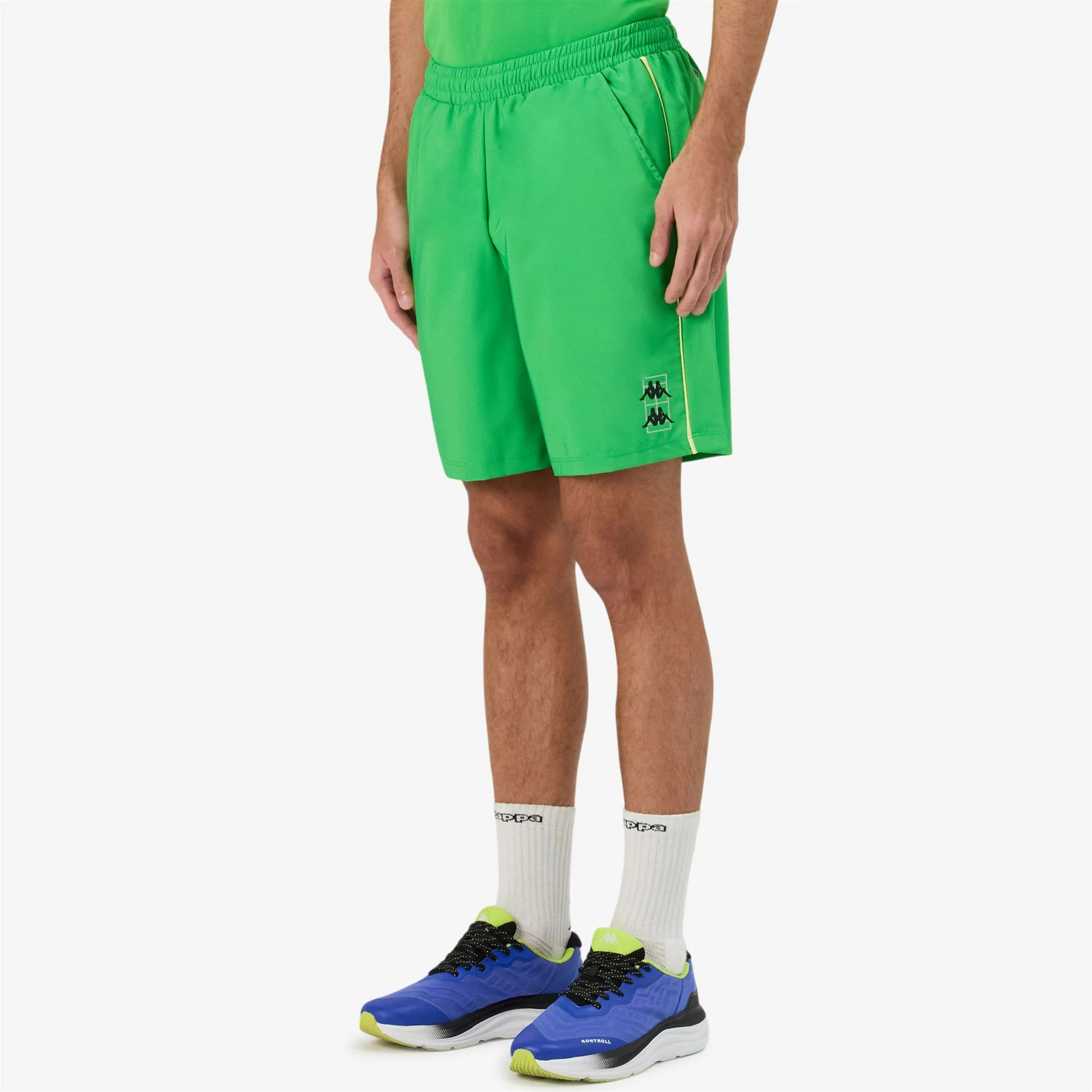 Kappa - Pantaloni Corti Uomo Verde - Kombat Padel Fivio