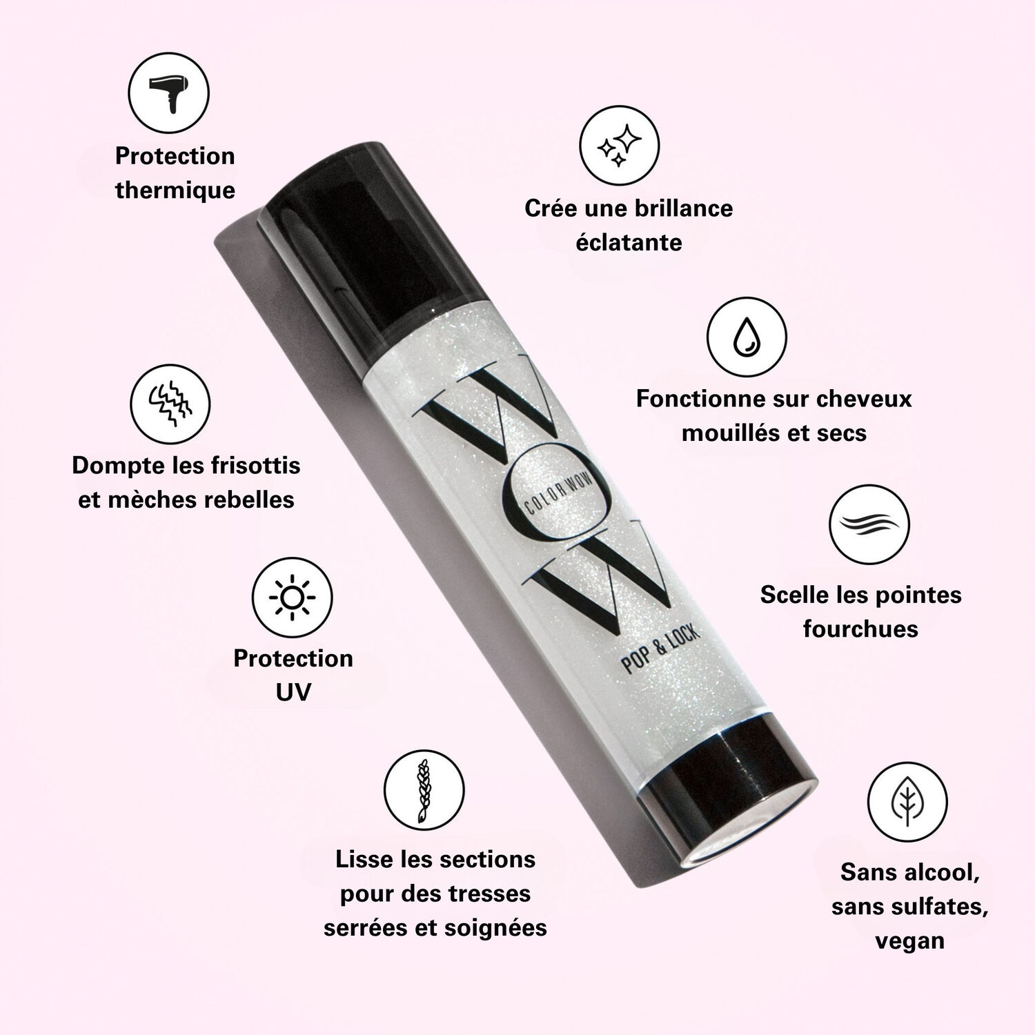 Pop and Lock Shellac - Sérum de Finition Haute Brillance 55 ml