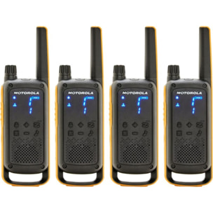 Talkie walkie MOTOROLA T82 Extreme Quadpack