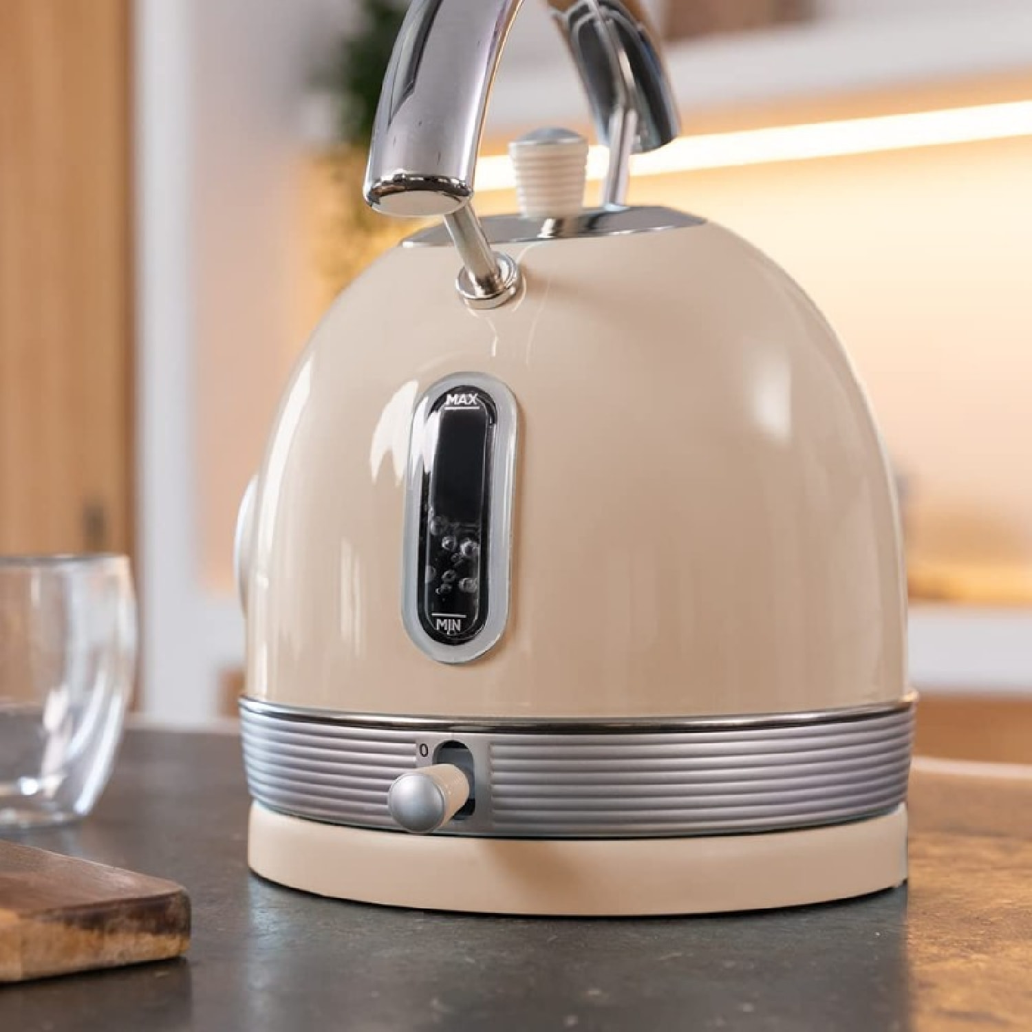 Cecotec Bouilloire Thermosense 420 Vintage Light Beige