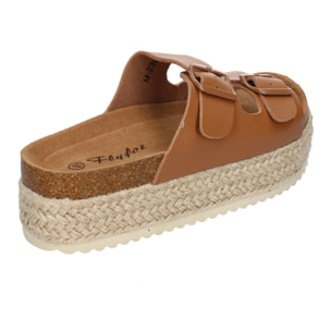 Sandalia de Plataforma para Mujer, Cómodas y Elegantes, Forradas de Yute