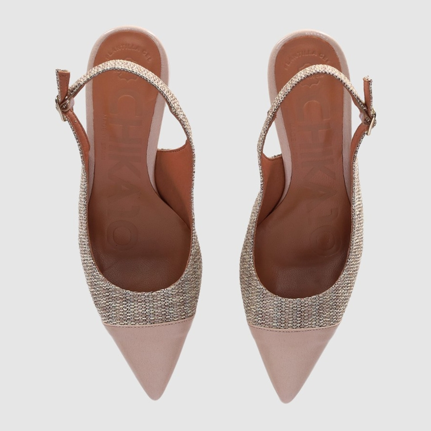 Zapatos de Tejido - Multicolor - Tacón: 6 cm