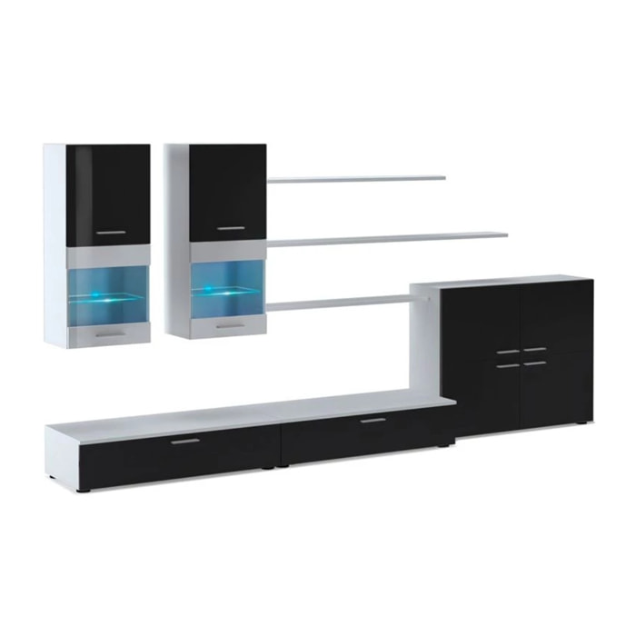 Salón Beta Blanco - Negro