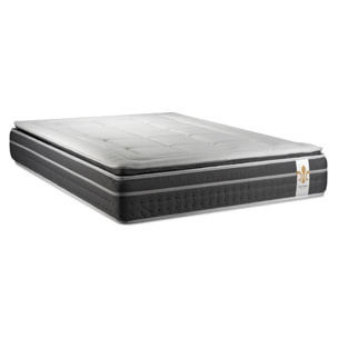 Matelas Trente PLUS - 30cm - Ressorts ensachés et mémoire de forme - Effet nuage avec surmatelas intégré - Soutien Equilibré