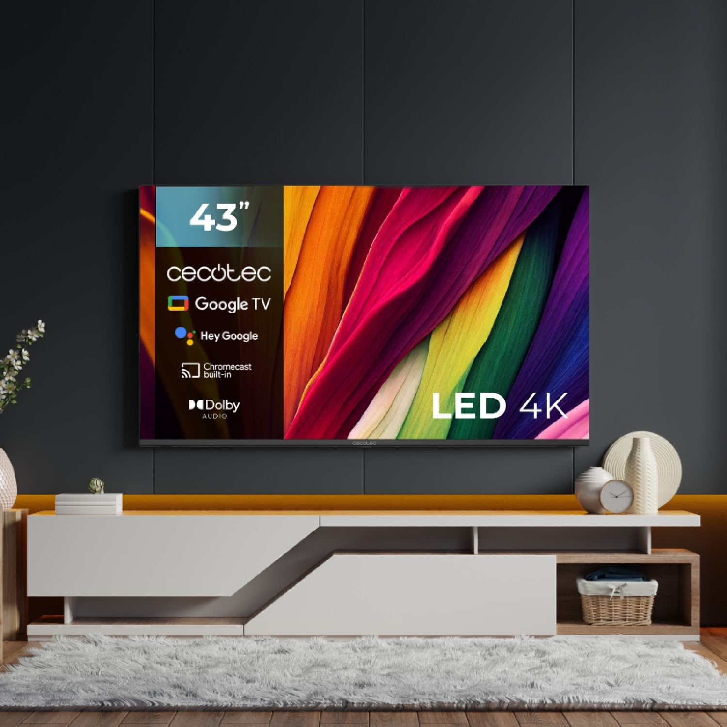 Cecotec Téléviseur LED A4 series ALU40043