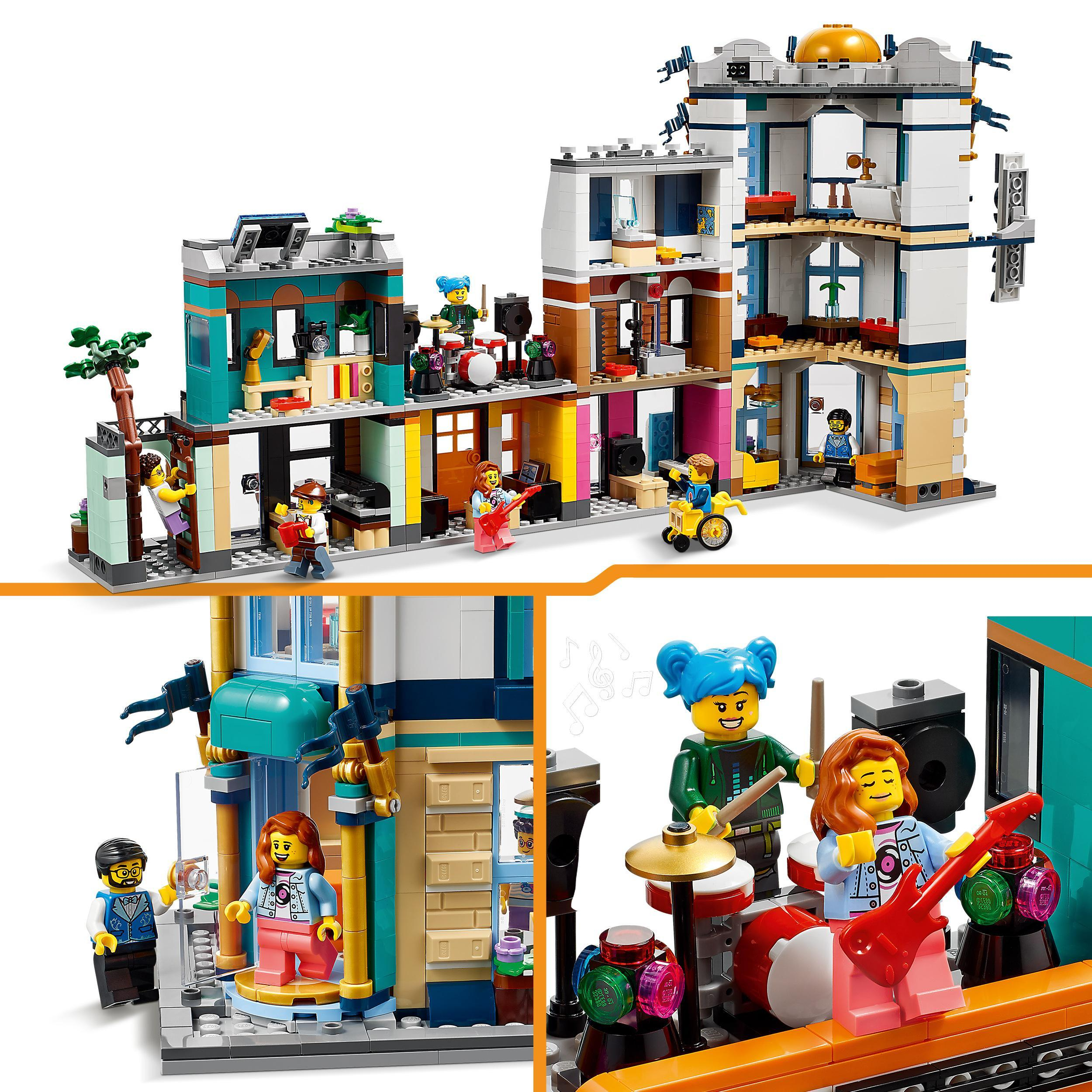 LEGO CREATOR 31141 - STRADA PRINCIPALE