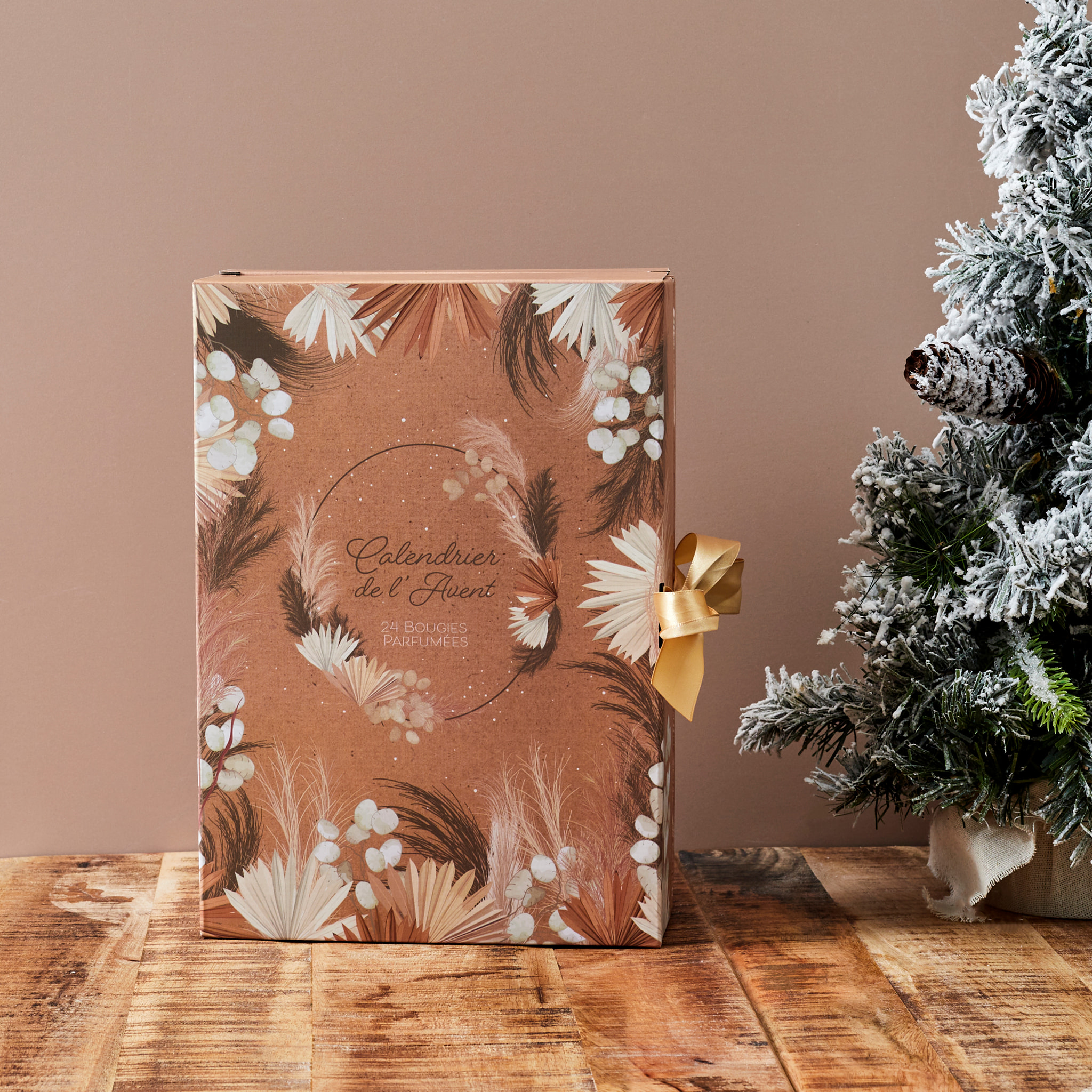 Calendrier De L'avent 24 Bougies Parfumees