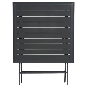 Mesa "azua" plegable aluminio grafito
