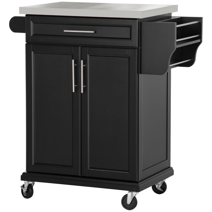 Desserte de cuisine multi-rangement