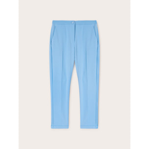 Motivi - Pantalones modelo New York de crepé - Light - blue