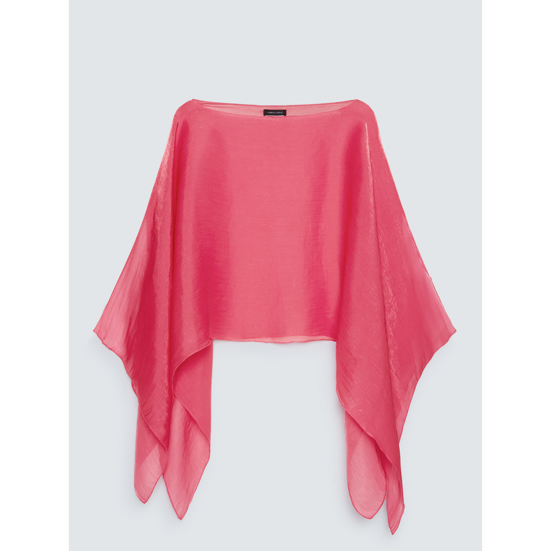 Fiorella Rubino - Coprispalle leggero effetto cangiante - Rosa