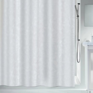 Rideau de douche Polyester PORTO 180x200cm Blanc Spirella
