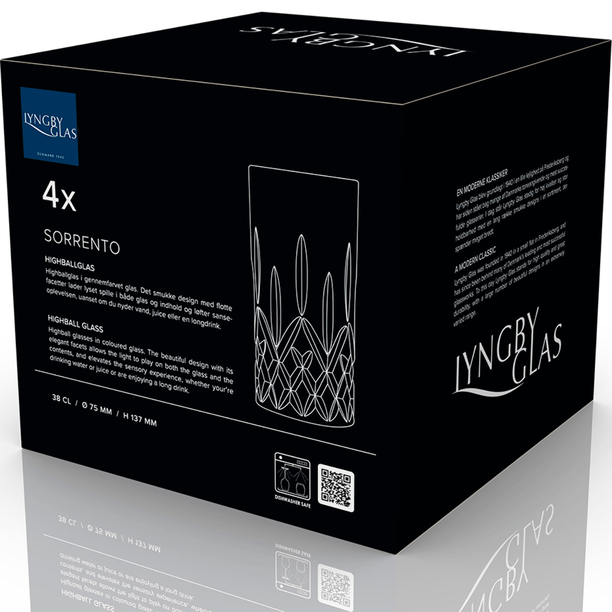 Set de 4 verres highball Sorrento 38 cl
