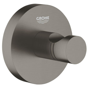Patère murale - Hard Graphite brossé