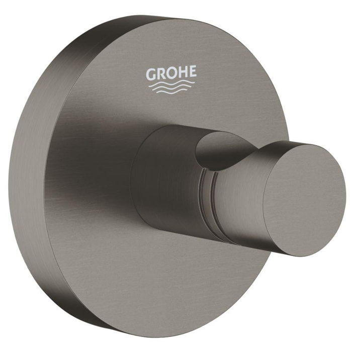 Patère murale - Hard Graphite brossé
