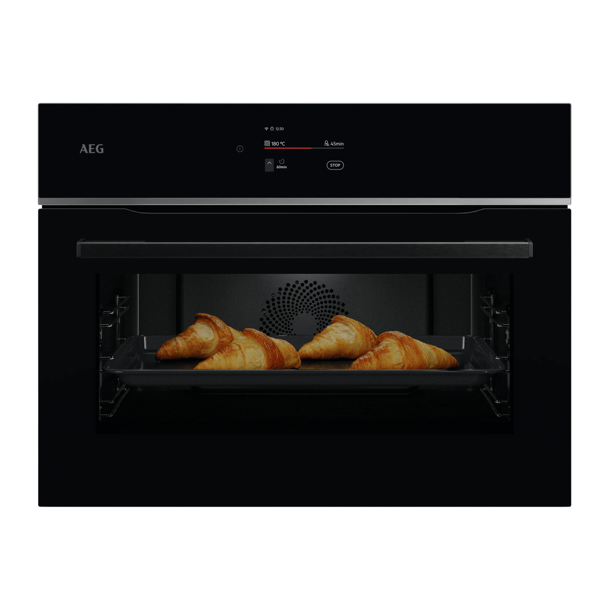 AEG Horno compacto Serie 7000 MealAssist con SteamBake con Display CookSmart Touch 4,3 '', con WiFi TA7PK721B
