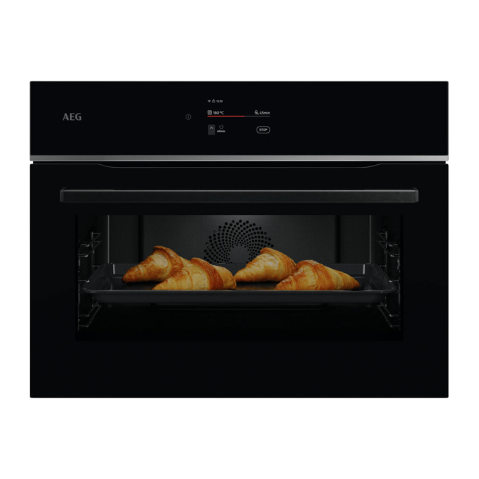 AEG Horno compacto Serie 7000 MealAssist con SteamBake con Display CookSmart Touch 4,3 '', con WiFi TA7PK721B